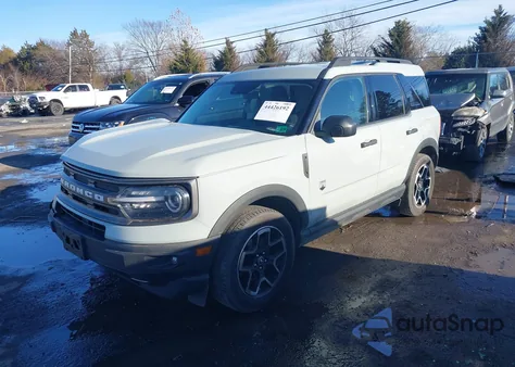 2021 Ford Bronco Sport Big Bend z USA, uszkodzony, nr VIN 3FMCR9B68MRA44001